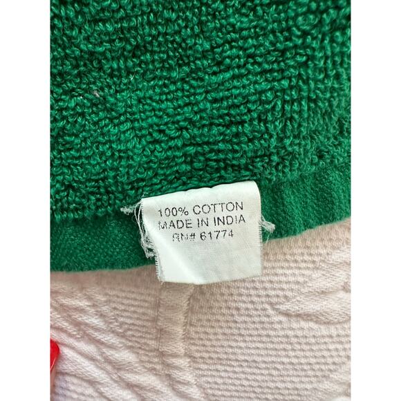John Men's Green 100% Cotton Golf Towel - Picture 4 of 5